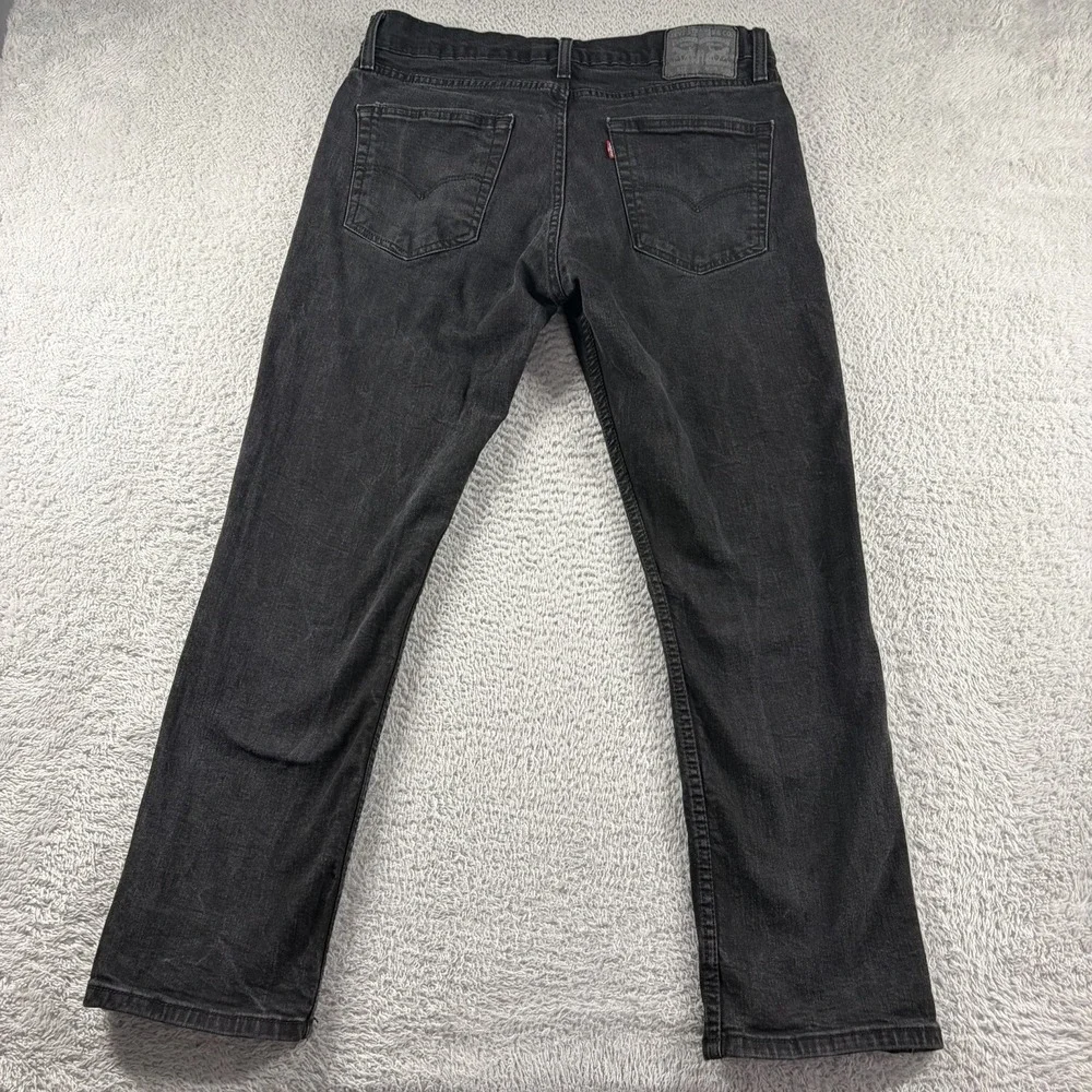 Levi 511 Jeans Black Mens 36x30 (32x28) Taper‎ Rocker Grunge Emo Metal